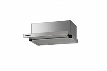 HOTA TELESCOPICA HEINNER HTCH-F660IX, Putere de absorbtie 611.79 m3/h, 1 motor, Iluminare LED, 59.5 cm, Inox