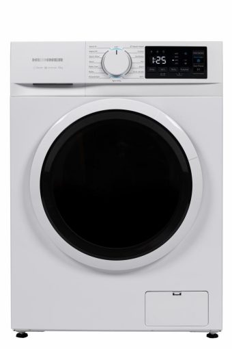 MASINA DE SPALAT RUFE HEINNER HWM-M1014IVNA+++, Clasa A, 10Kg, 1400RPM, Motor inverter, 15 programe, Display digital, Program rapid 15 min, Blocare acces copii, Alb