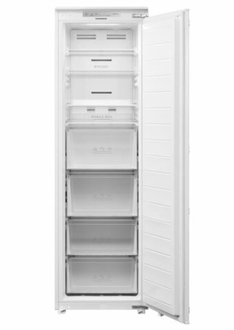 CONGELATOR INCORPORABIL HEINNER HFF-BIM212NFCE++, NO FROST, Clasa E, 212L, Convertibil (frigider/congelator), Control electronic, Lumina LED, Alb